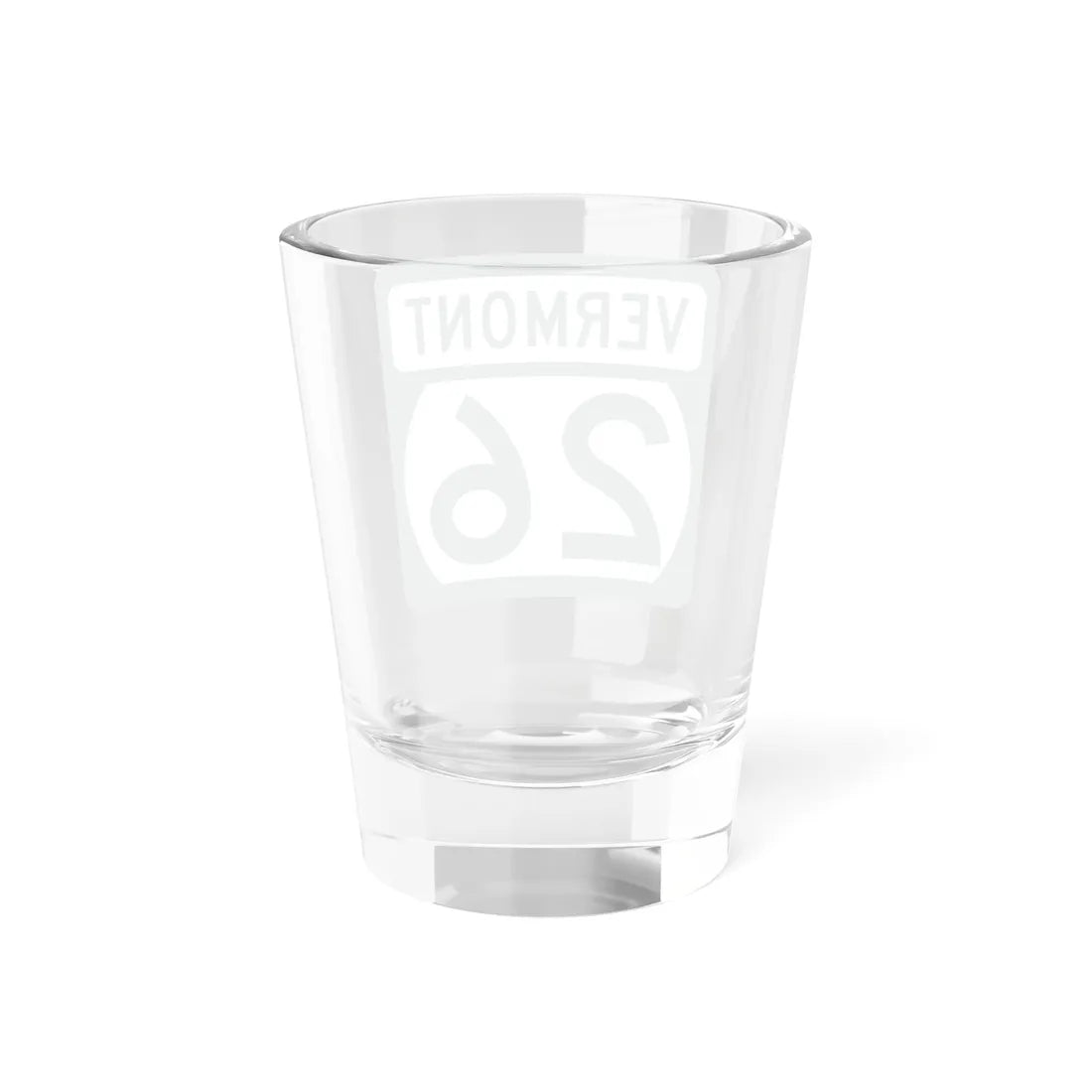 Vermont 26 (Vermont) (Road Sign) Shot Glass 1.5oz - Go Mug Yourself