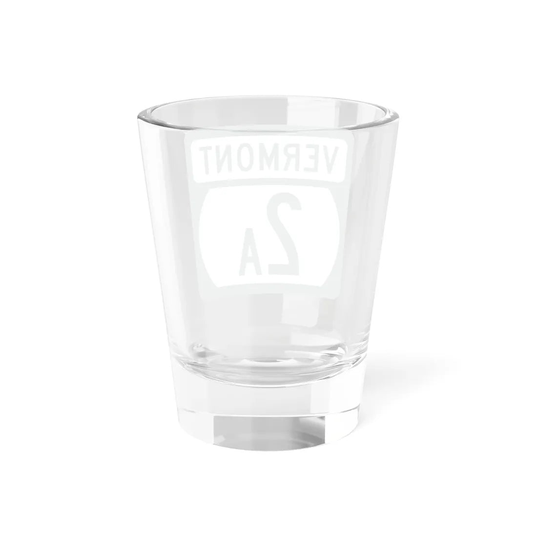 Vermont 2A (Vermont) (Road Sign) Shot Glass 1.5oz - Go Mug Yourself
