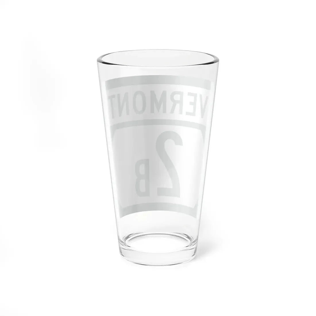 Vermont 2B (Vermont) (Road Sign) Pint Glass 16oz - Go Mug Yourself
