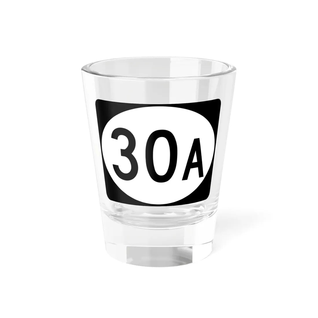 Vermont 30A (Vermont) (Road Sign) Shot Glass 1.5oz 1.5oz - Go Mug Yourself