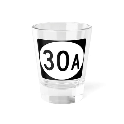 Vermont 30A (Vermont) (Road Sign) Shot Glass 1.5oz 1.5oz - Go Mug Yourself