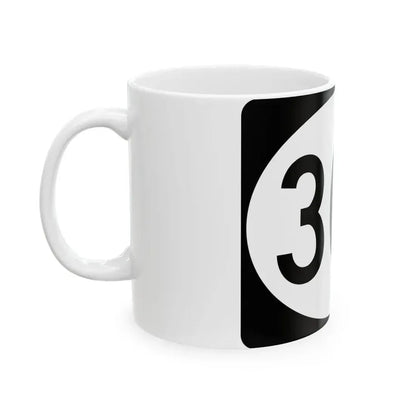 Vermont 30B (Vermont) (Road Sign) White Coffee Mug - Go Mug Yourself