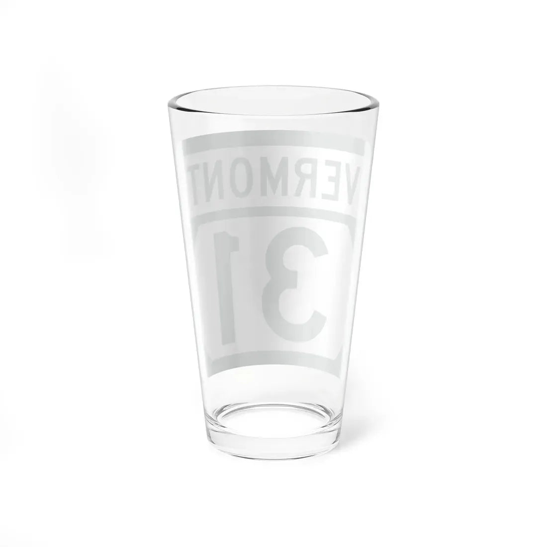 Vermont 31 (Vermont) (Road Sign) Pint Glass 16oz - Go Mug Yourself