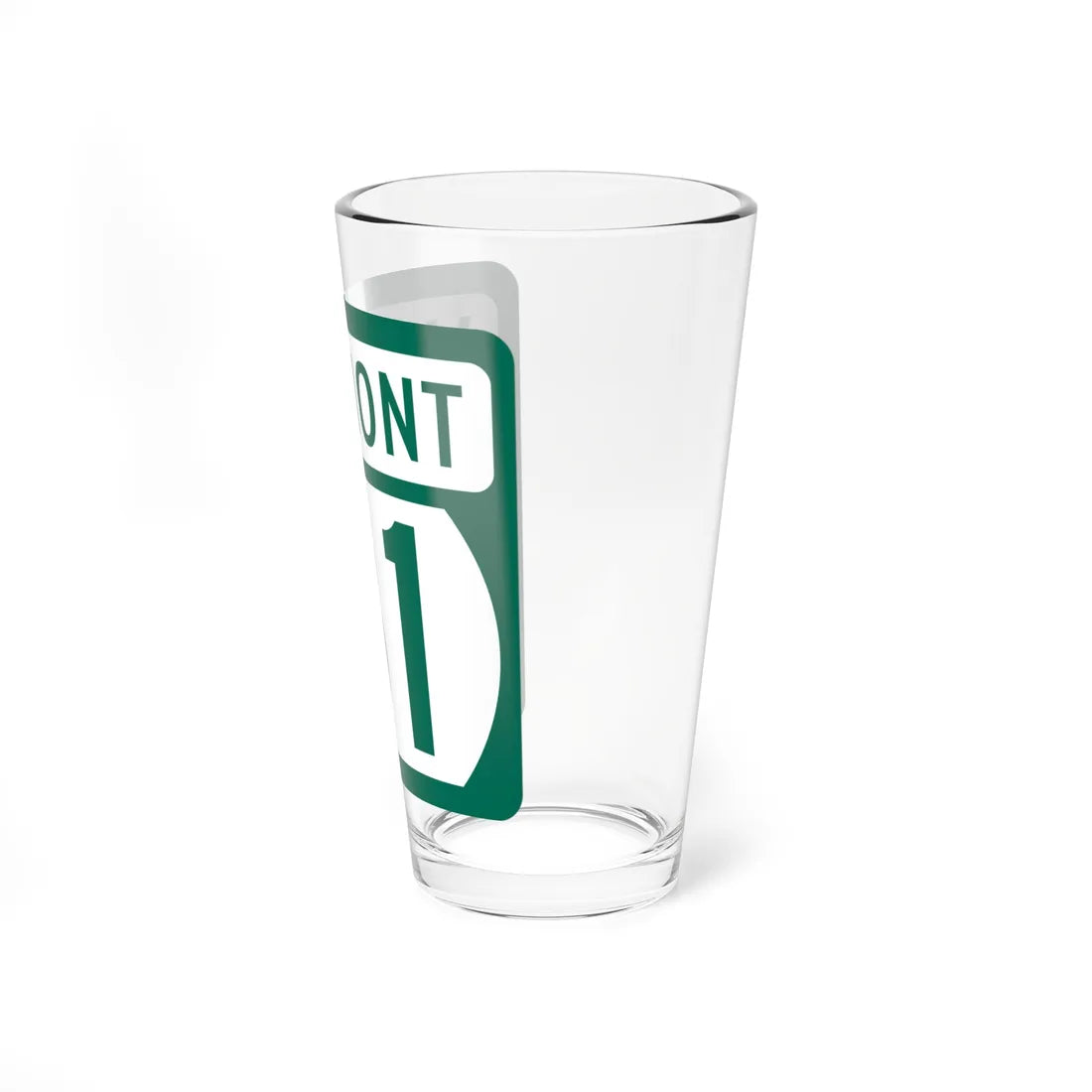 Vermont 31 (Vermont) (Road Sign) Pint Glss 16oz - Go Mug Yourself