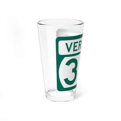 Vermont 314 (Vermont) (Road Sign) Pint Glass 16oz - Go Mug Yourself