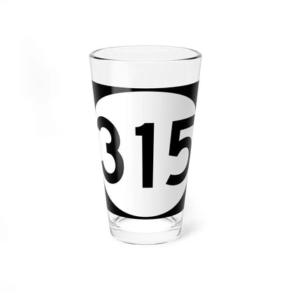 Vermont 315 town (Vermont) (Road Sign) Pint Glass 16oz 16oz - Go Mug Yourself