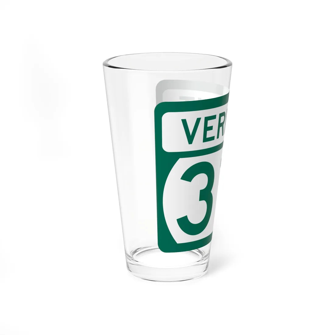 Vermont 315 (Vermont) (Road Sign) Pint Glss 16oz - Go Mug Yourself
