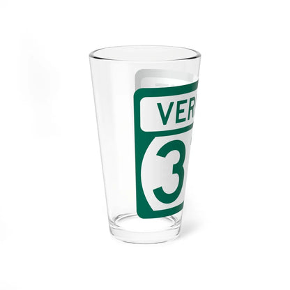 Vermont 315 (Vermont) (Road Sign) Pint Glss 16oz - Go Mug Yourself