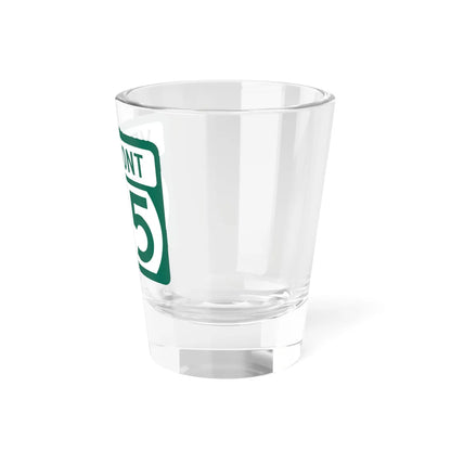 Vermont 315 (Vermont) (Road Sign) Shot Glass 1.5oz - Go Mug Yourself