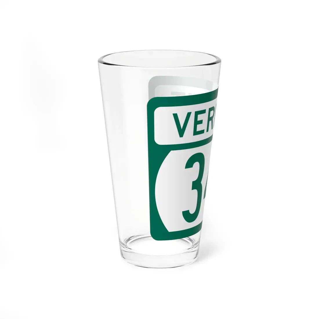 Vermont 346 (Vermont) (Road Sign) Pint Glass 16oz - Go Mug Yourself