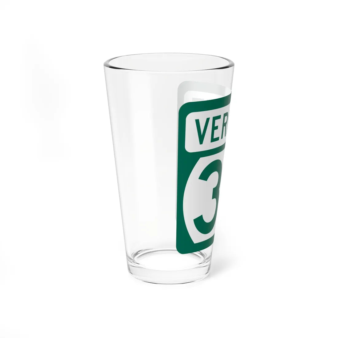 Vermont 35 (Vermont) (Road Sign) Pint Glss 16oz - Go Mug Yourself