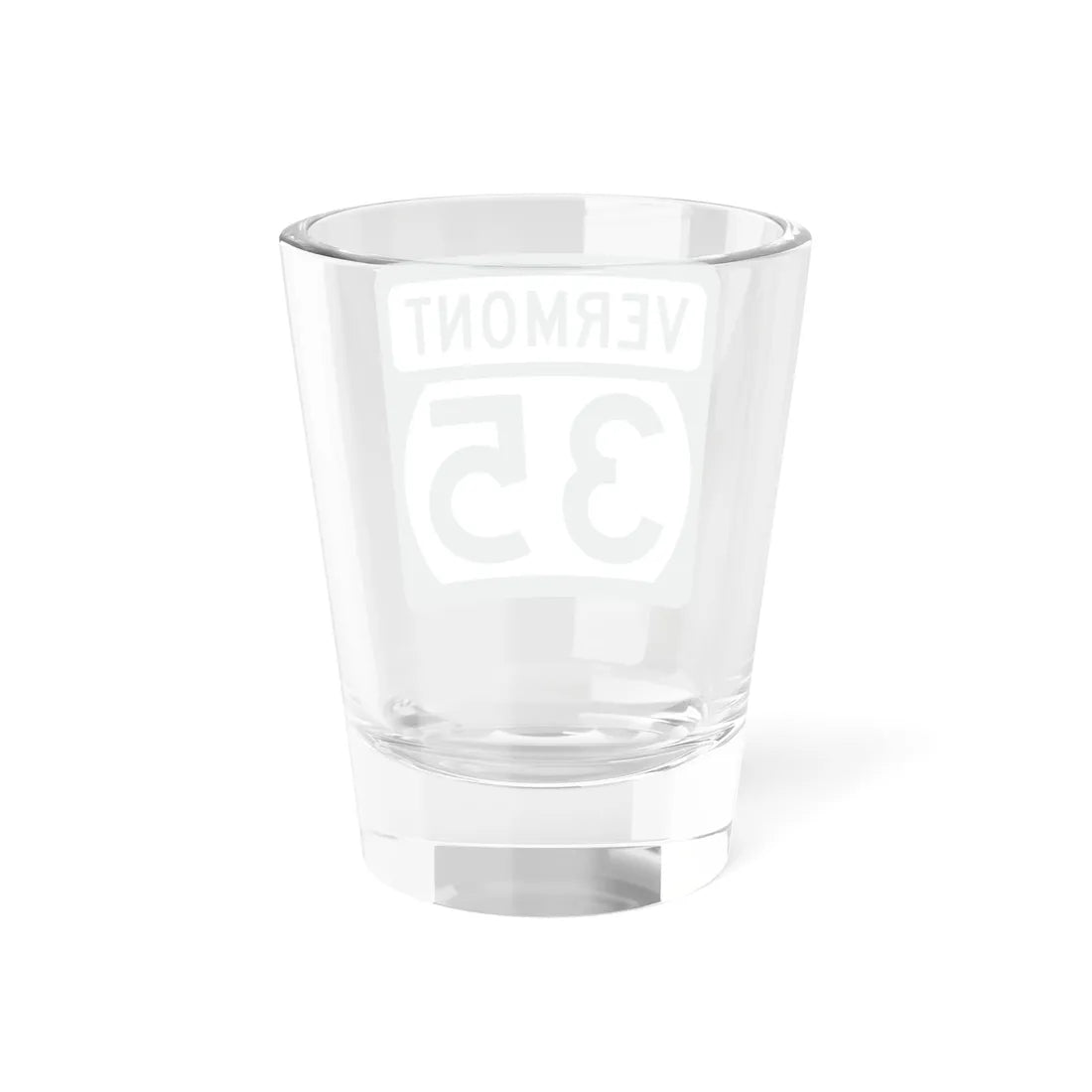 Vermont 35 (Vermont) (Road Sign) Shot Glass 1.5oz - Go Mug Yourself