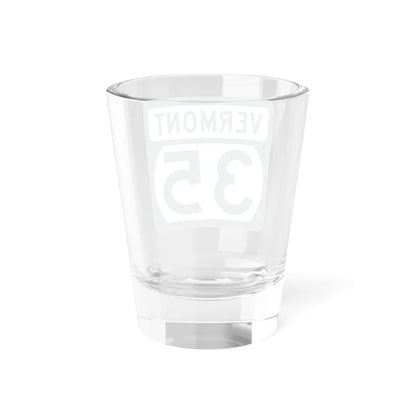 Vermont 35 (Vermont) (Road Sign) Shot Glass 1.5oz - Go Mug Yourself