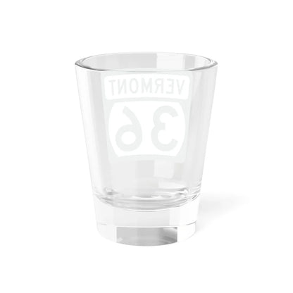 Vermont 36 (Vermont) (Road Sign) Shot Glass 1.5oz - Go Mug Yourself