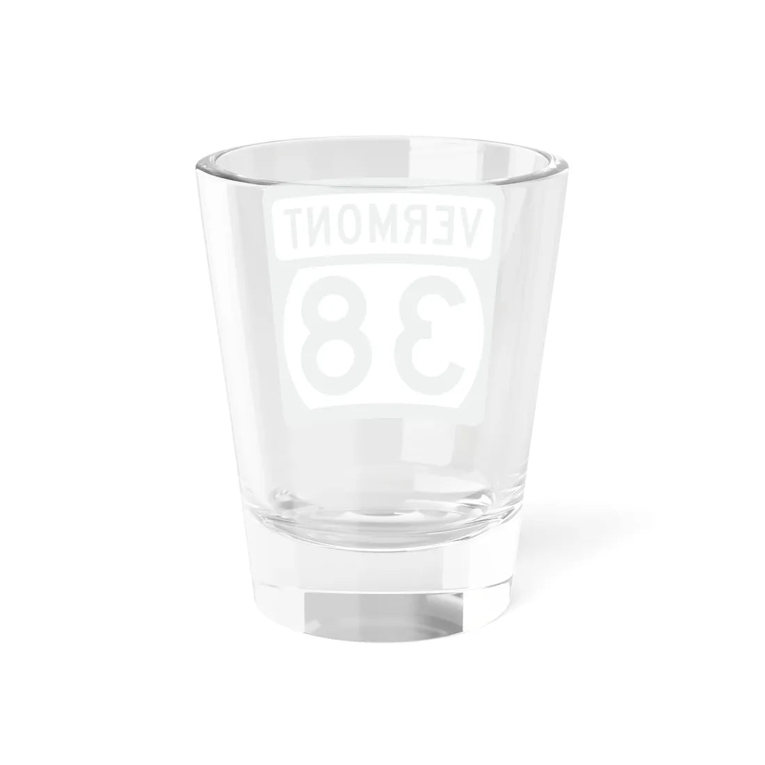 Vermont 38 (Vermont) (Road Sign) Shot Glass 1.5oz - Go Mug Yourself