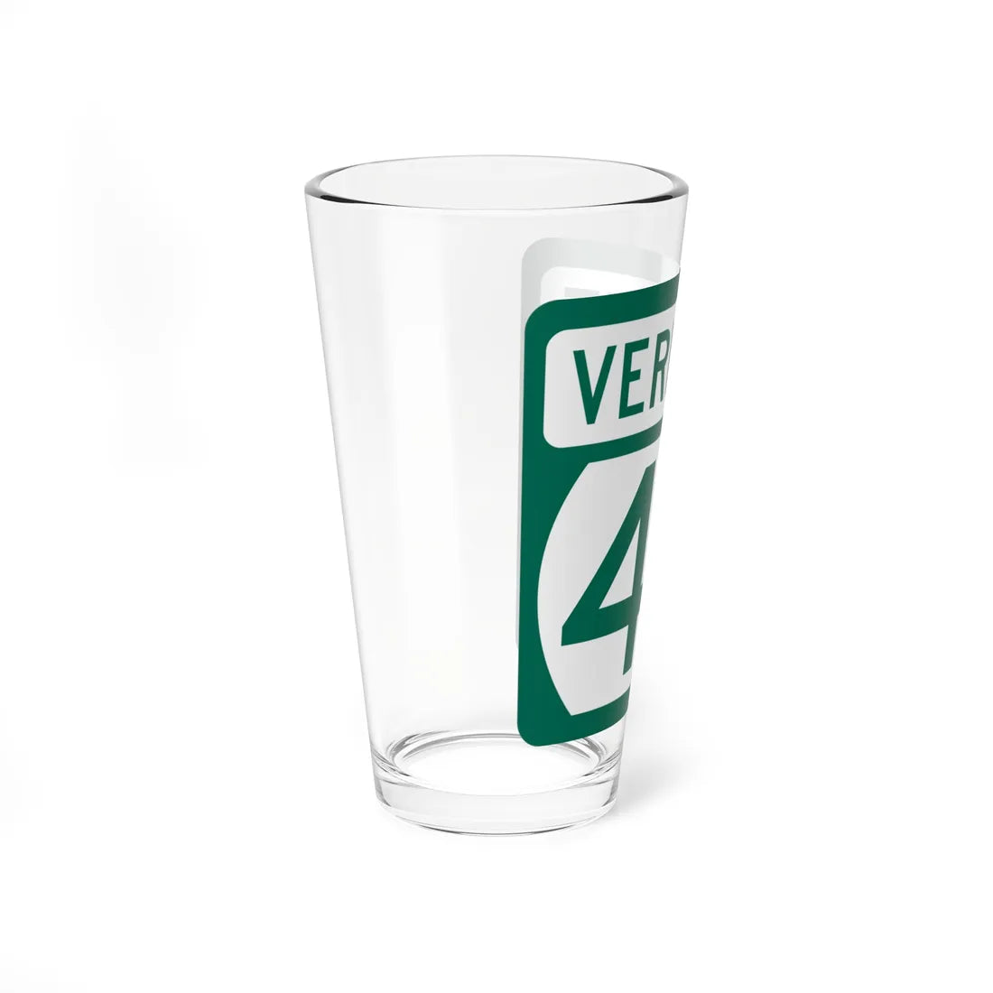Vermont 44 (Vermont) (Road Sign) Pint Glss 16oz - Go Mug Yourself
