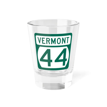 Vermont 44 (Vermont) (Road Sign) Shot Glass 1.5oz 1.5oz - Go Mug Yourself