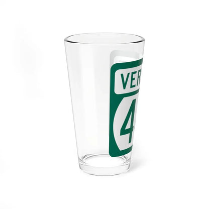 Vermont 44A (Vermont) (Road Sign) Pint Glass 16oz - Go Mug Yourself