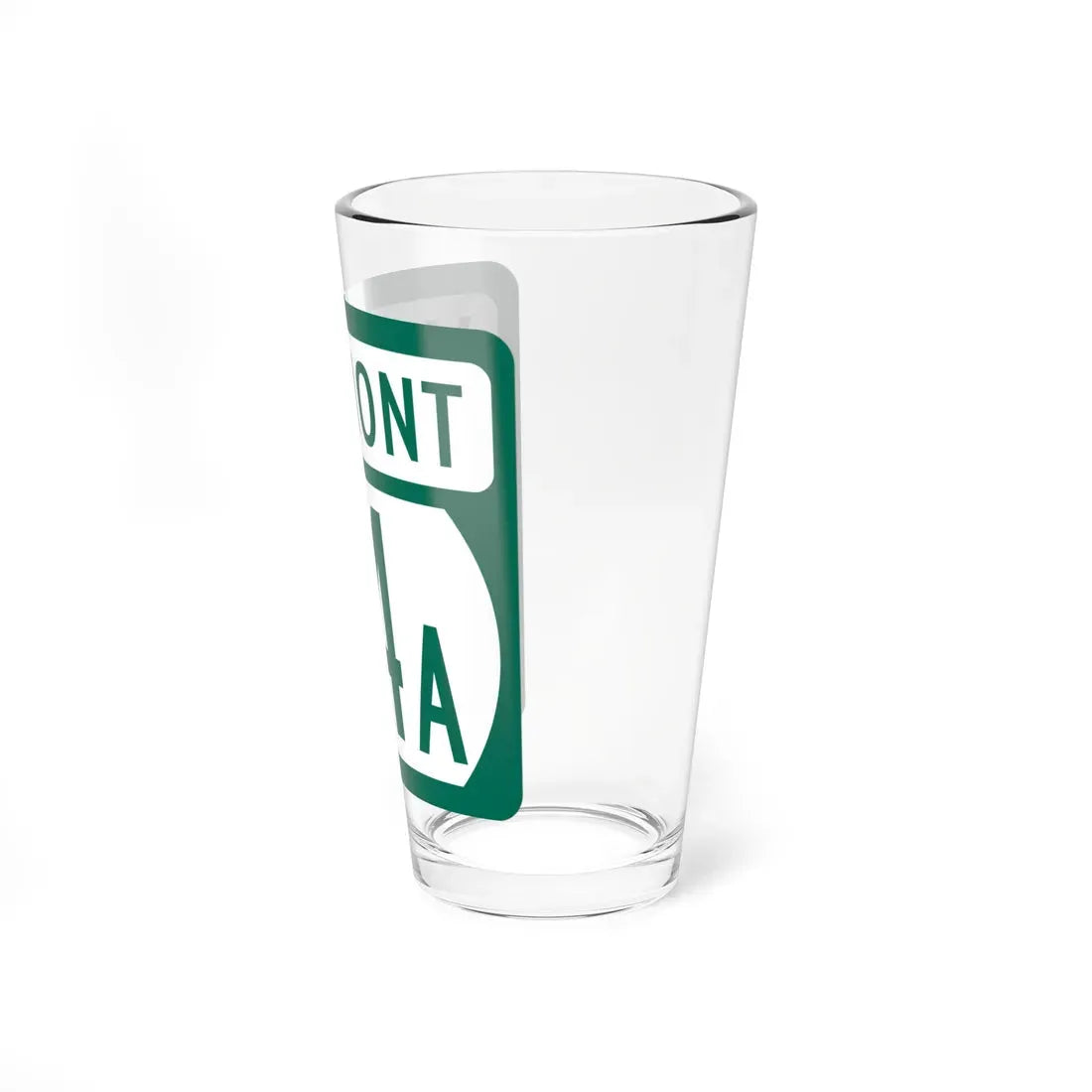 Vermont 44A (Vermont) (Road Sign) Pint Glass 16oz - Go Mug Yourself