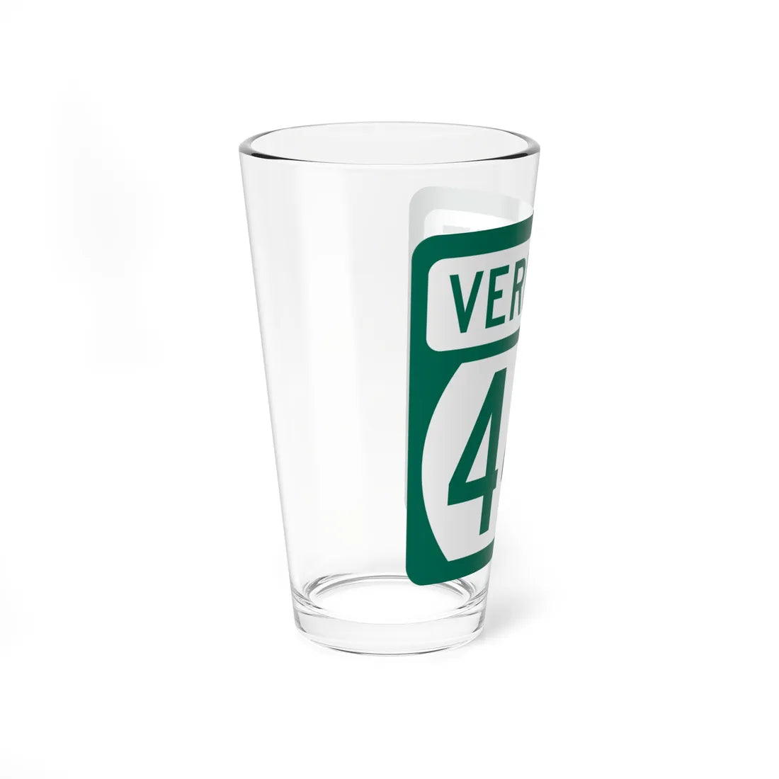 Vermont 44A (Vermont) (Road Sign) Pint Glss 16oz - Go Mug Yourself