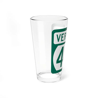 Vermont 44A (Vermont) (Road Sign) Pint Glss 16oz - Go Mug Yourself