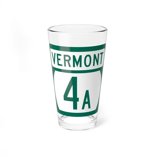 Vermont 4A (Vermont) (Road Sign) Pint Glass 16oz 16oz - Go Mug Yourself