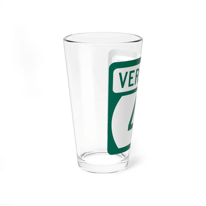 Vermont 4A (Vermont) (Road Sign) Pint Glass 16oz - Go Mug Yourself