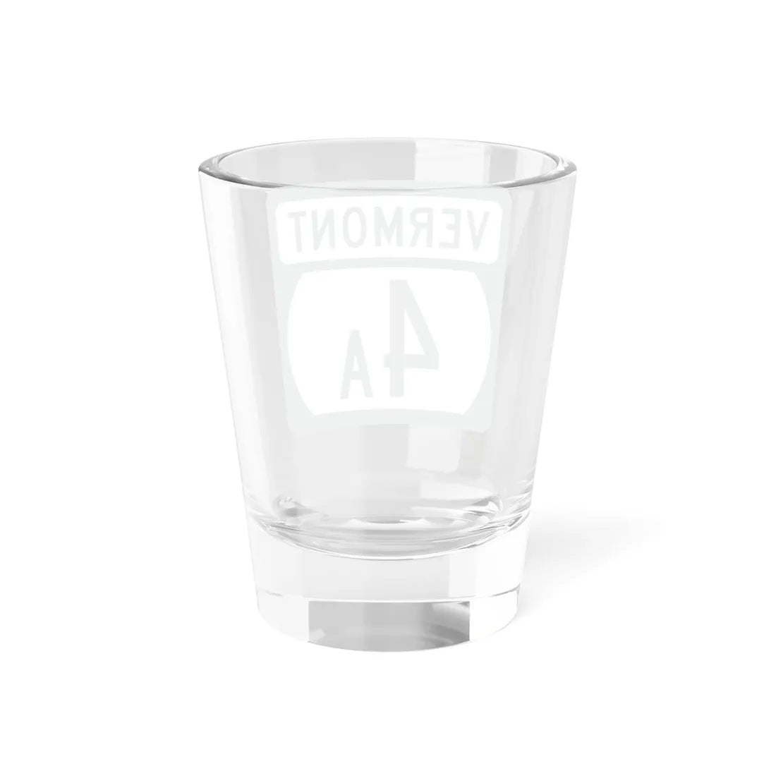Vermont 4A (Vermont) (Road Sign) Shot Glass 1.5oz - Go Mug Yourself
