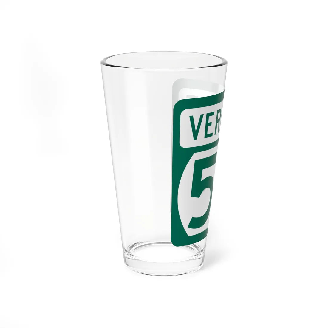 Vermont 53 (Vermont) (Road Sign) Pint Glss 16oz - Go Mug Yourself