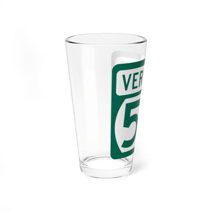Vermont 53 (Vermont) (Road Sign) Pint Glss 16oz - Go Mug Yourself