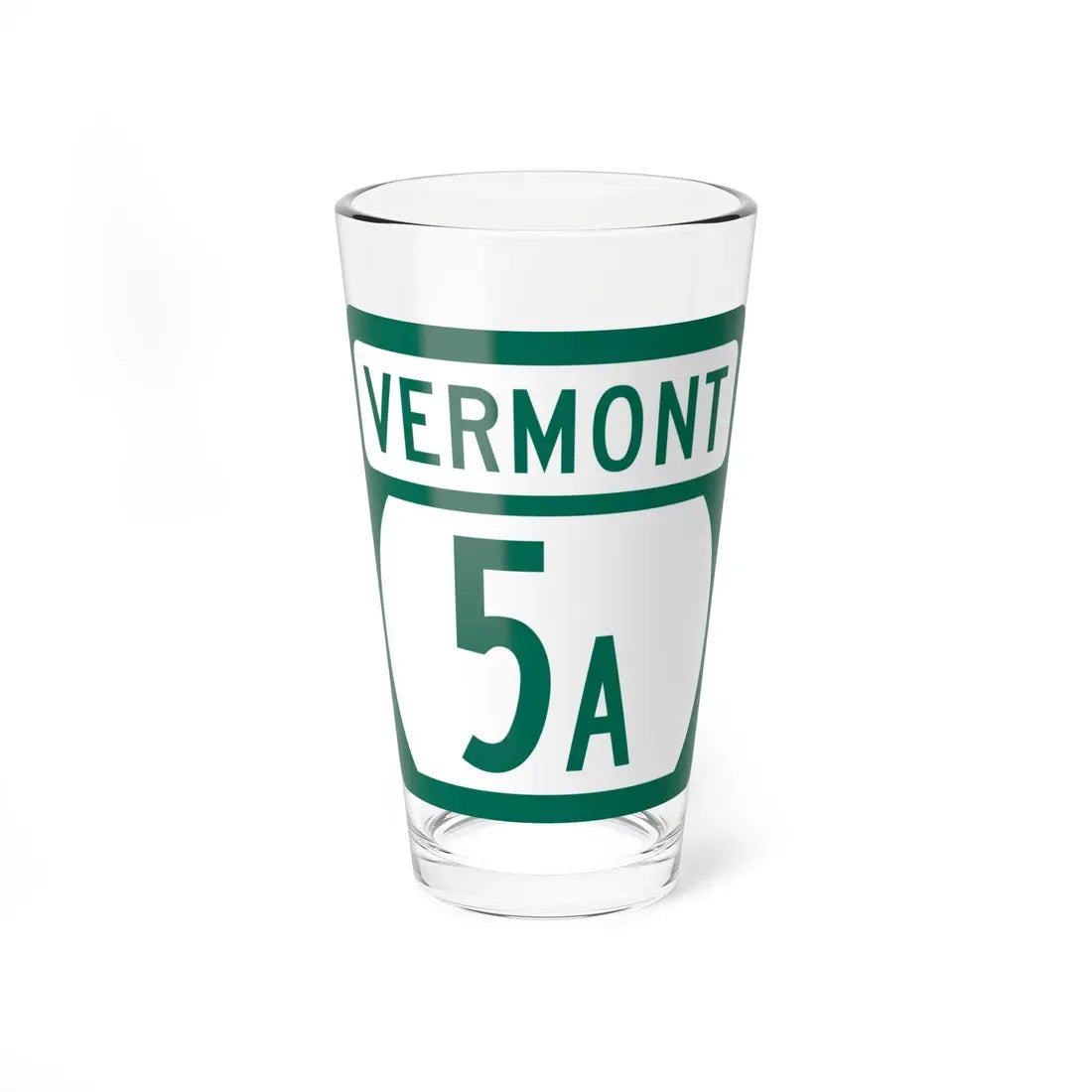 Vermont 5A (Vermont) (Road Sign) Pint Glass 16oz 16oz - Go Mug Yourself