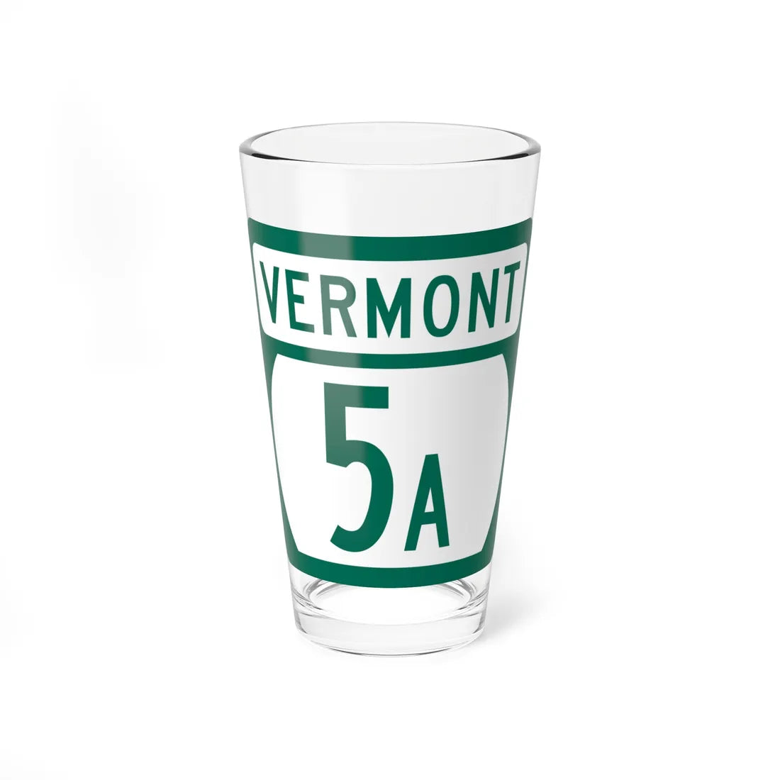 Vermont 5A (Vermont) (Road Sign) Pint Glss 16oz 16oz - Go Mug Yourself