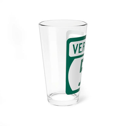 Vermont 5A (Vermont) (Road Sign) Pint Glss 16oz - Go Mug Yourself
