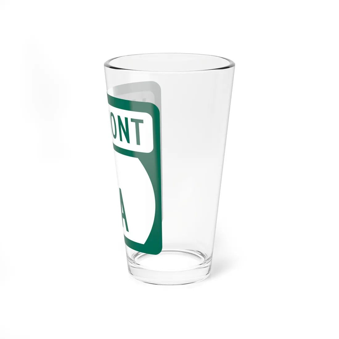 Vermont 5A (Vermont) (Road Sign) Pint Glss 16oz - Go Mug Yourself