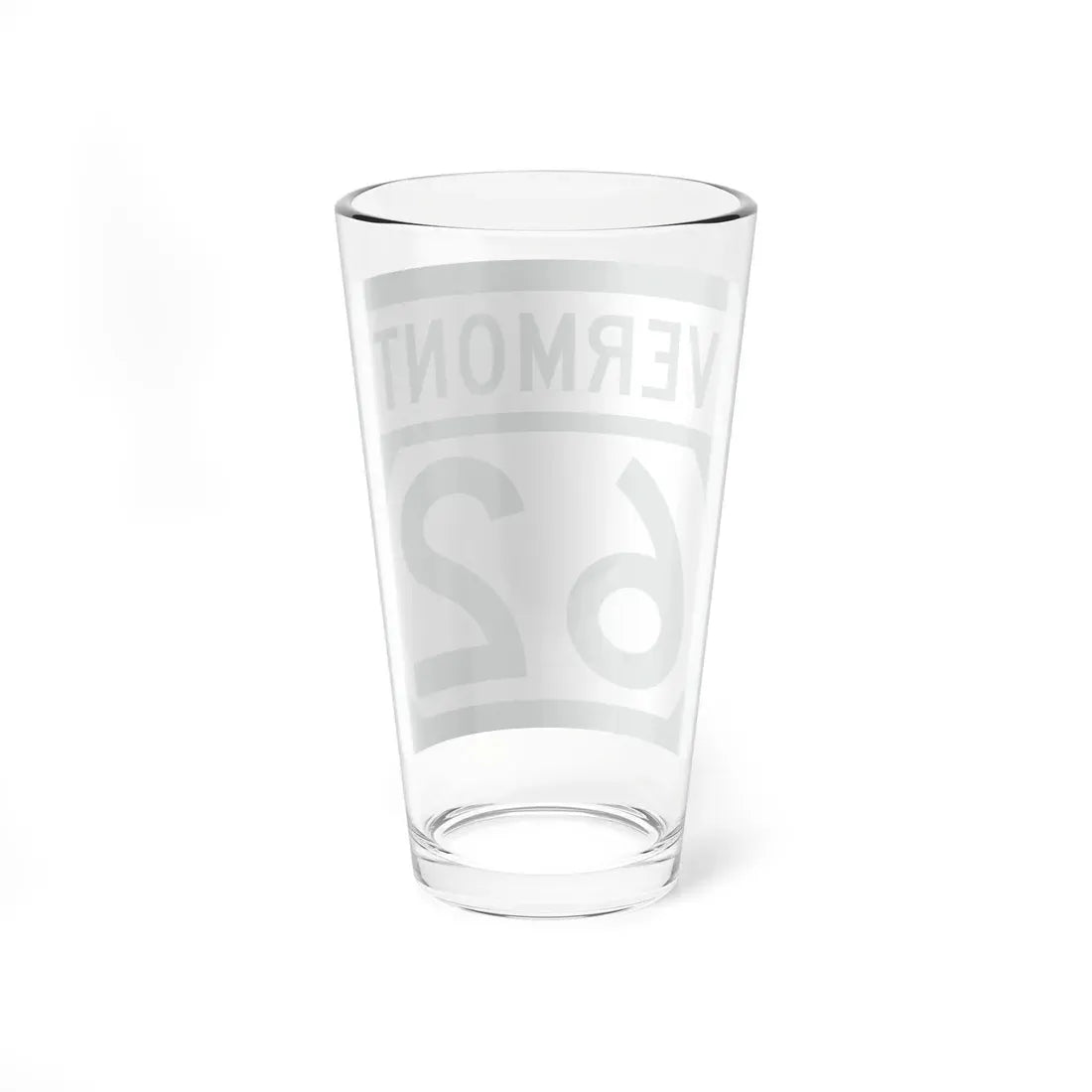 Vermont 62 (Vermont) (Road Sign) Pint Glass 16oz - Go Mug Yourself
