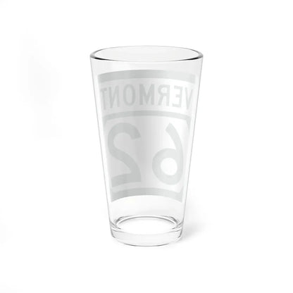 Vermont 62 (Vermont) (Road Sign) Pint Glass 16oz - Go Mug Yourself