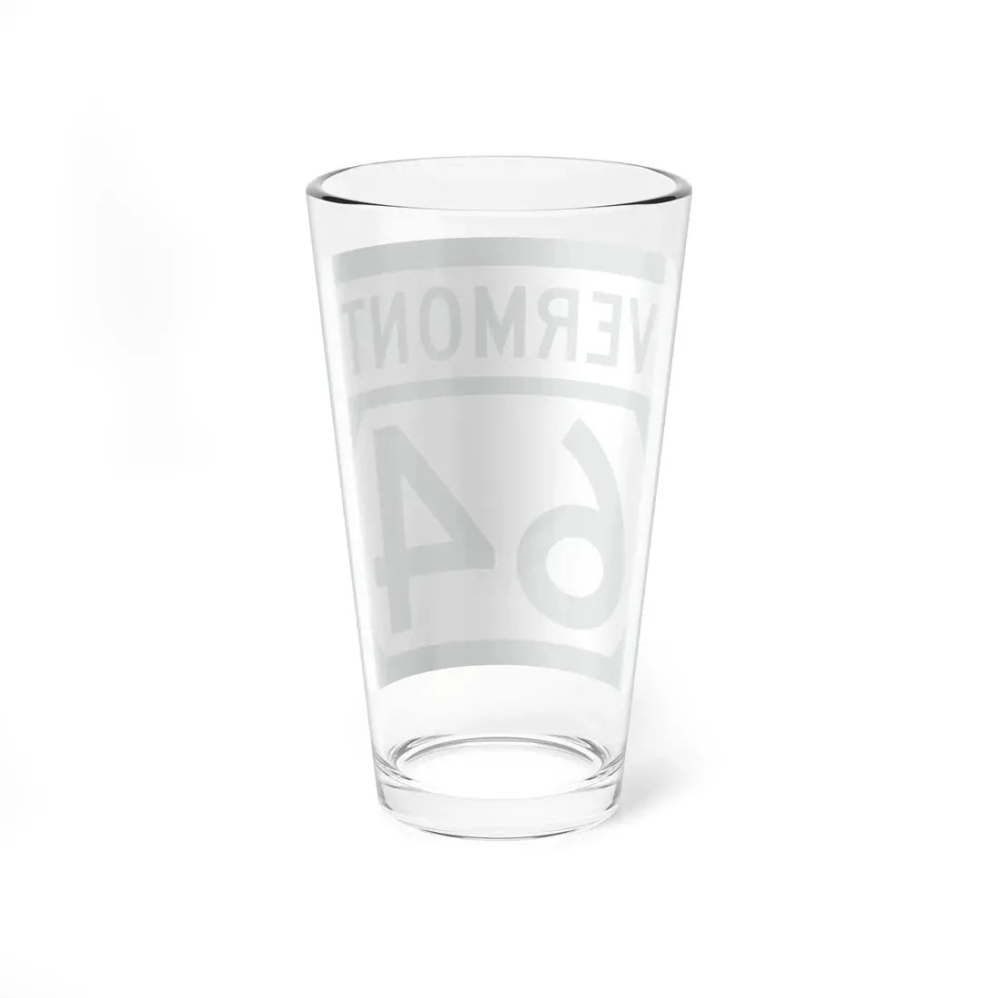 Vermont 64 (Vermont) (Road Sign) Pint Glass 16oz - Go Mug Yourself