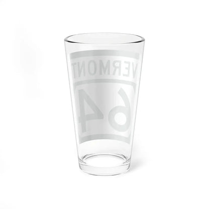 Vermont 64 (Vermont) (Road Sign) Pint Glass 16oz - Go Mug Yourself