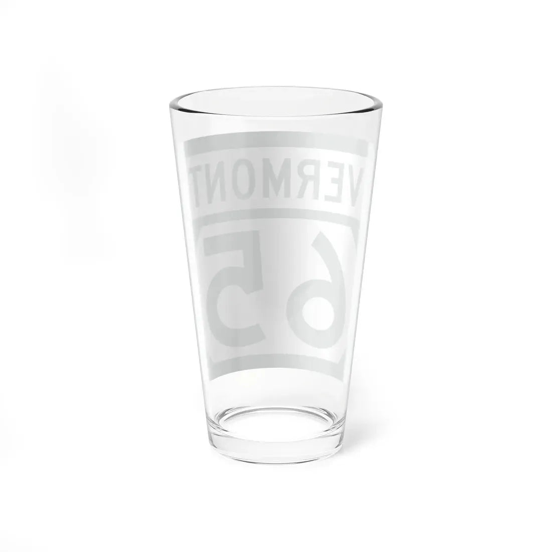 Vermont 65 (Vermont) (Road Sign) Pint Glass 16oz - Go Mug Yourself