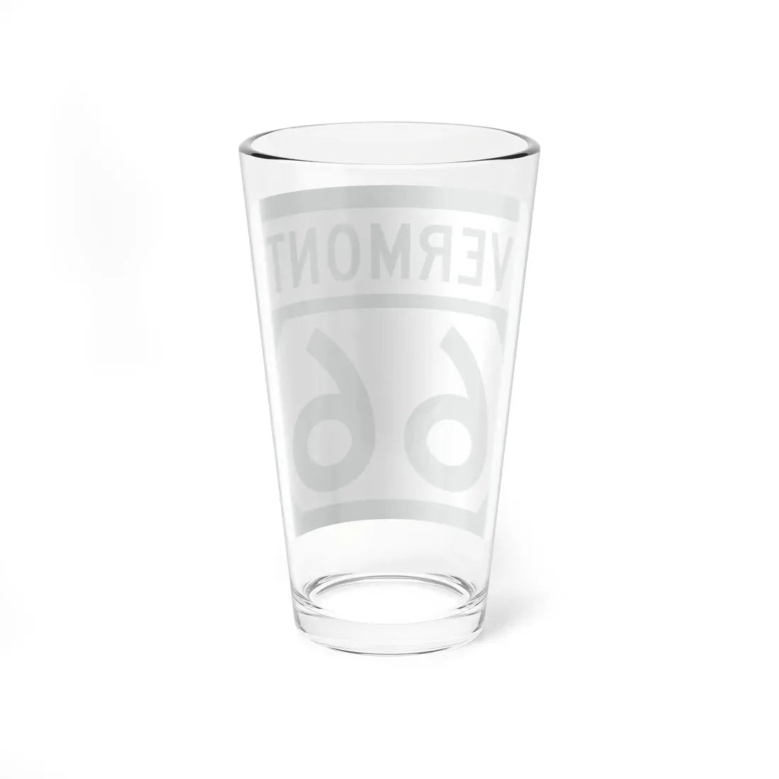 Vermont 66 (Vermont) (Road Sign) Pint Glass 16oz - Go Mug Yourself