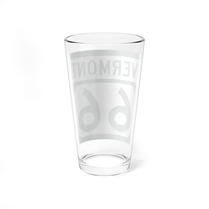 Vermont 66 (Vermont) (Road Sign) Pint Glass 16oz - Go Mug Yourself