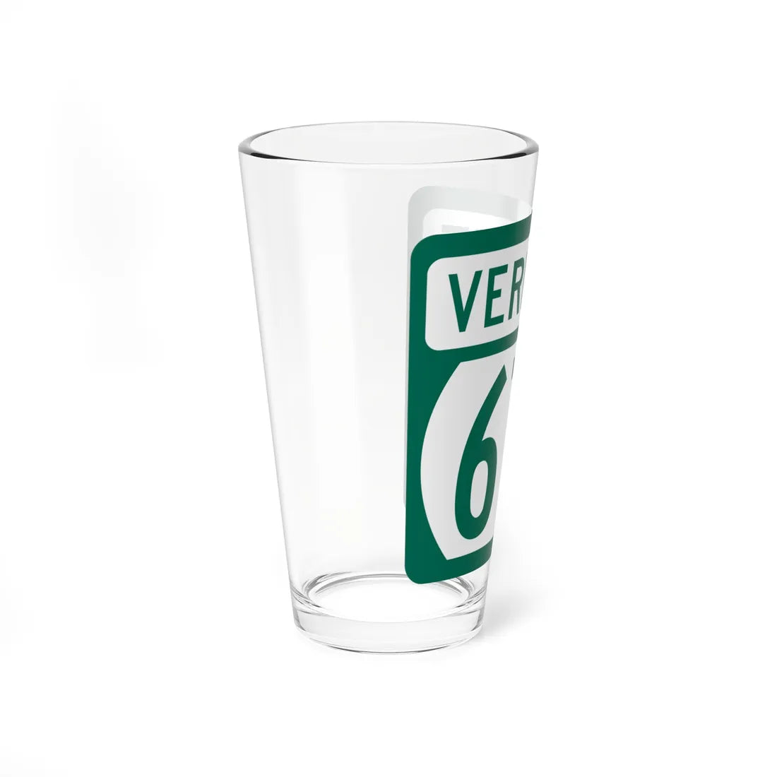 Vermont 67A (Vermont) (Road Sign) Pint Glss 16oz - Go Mug Yourself