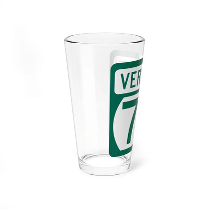 Vermont 73 (Vermont) (Road Sign) Pint Glass 16oz - Go Mug Yourself