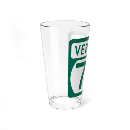 Vermont 73 (Vermont) (Road Sign) Pint Glss 16oz - Go Mug Yourself