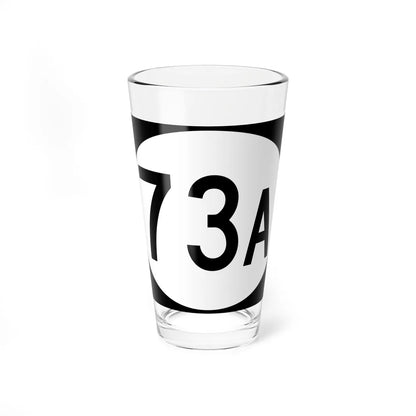 Vermont 73A (Vermont) (Road Sign) Pint Glass 16oz 16oz - Go Mug Yourself