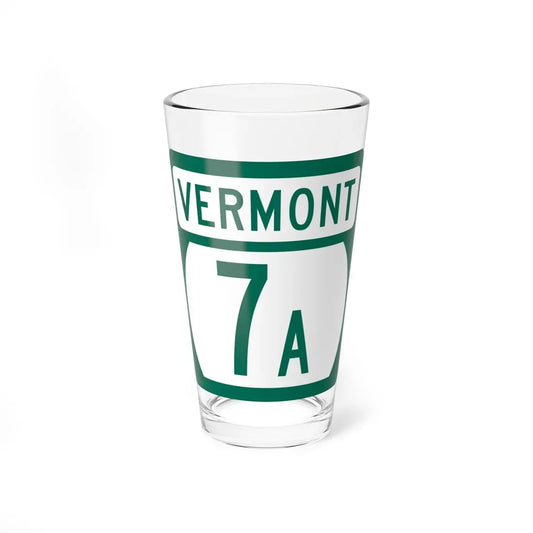 Vermont 7A (Vermont) (Road Sign) Pint Glass 16oz 16oz - Go Mug Yourself