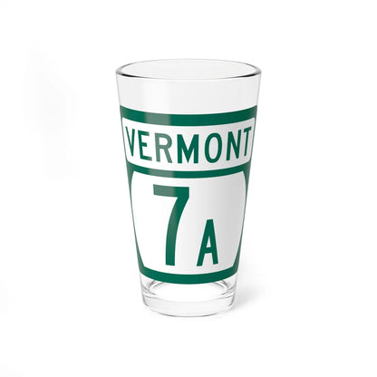 Vermont 7A (Vermont) (Road Sign) Pint Glss 16oz 16oz - Go Mug Yourself