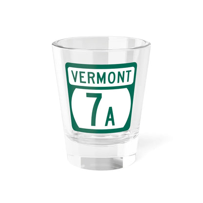 Vermont 7A (Vermont) (Road Sign) Shot Glass 1.5oz 1.5oz - Go Mug Yourself