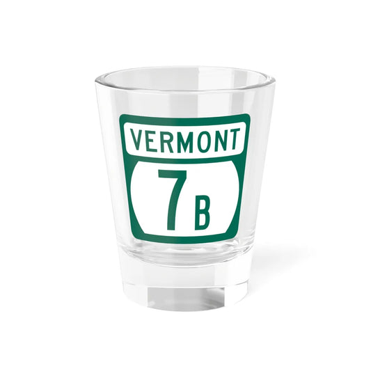 Vermont 7B (Vermont) (Road Sign) Shot Glass 1.5oz 1.5oz - Go Mug Yourself