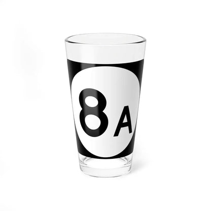 Vermont 8A town (Vermont) (Road Sign) Pint Glass 16oz 16oz - Go Mug Yourself
